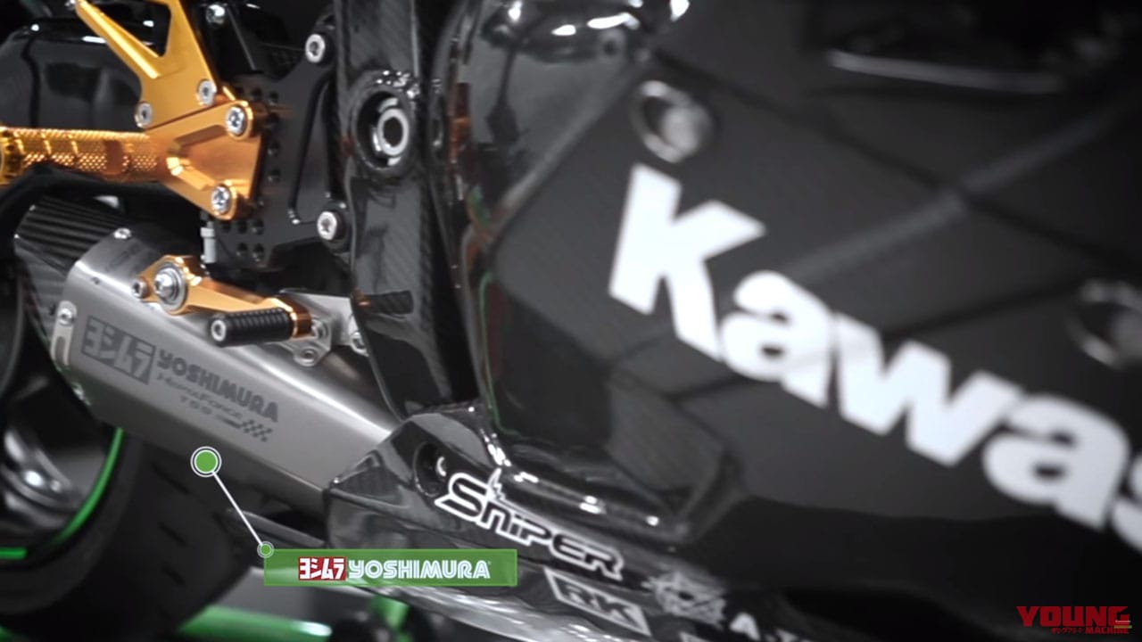 |【映像】ヨシムラサウンド全開! カワサキ「ニンジャZX-25R」レース仕様がセントゥールサーキットを快走