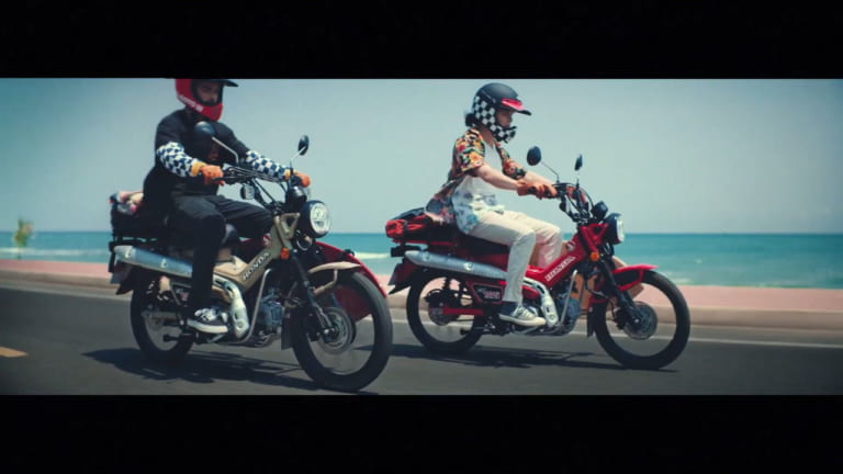 ホンダ CT125 ハンターカブ|【映像】ひと足先にハンターカブの世界を体験! ホンダの原付二種「CT125」は最高のレジャーバイクだ!