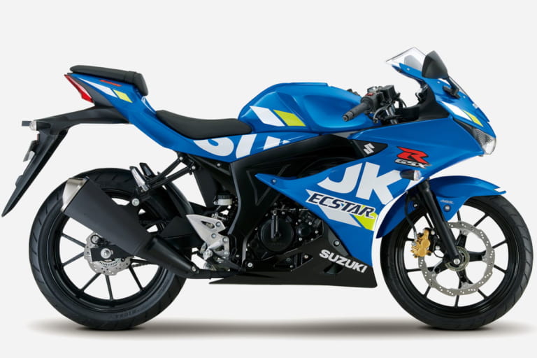 銀青のGPカラー！ スズキ創立100周年記念カラー「GSX-R125」が7月3日発売に | WEBヤングマシン｜最新バイク情報