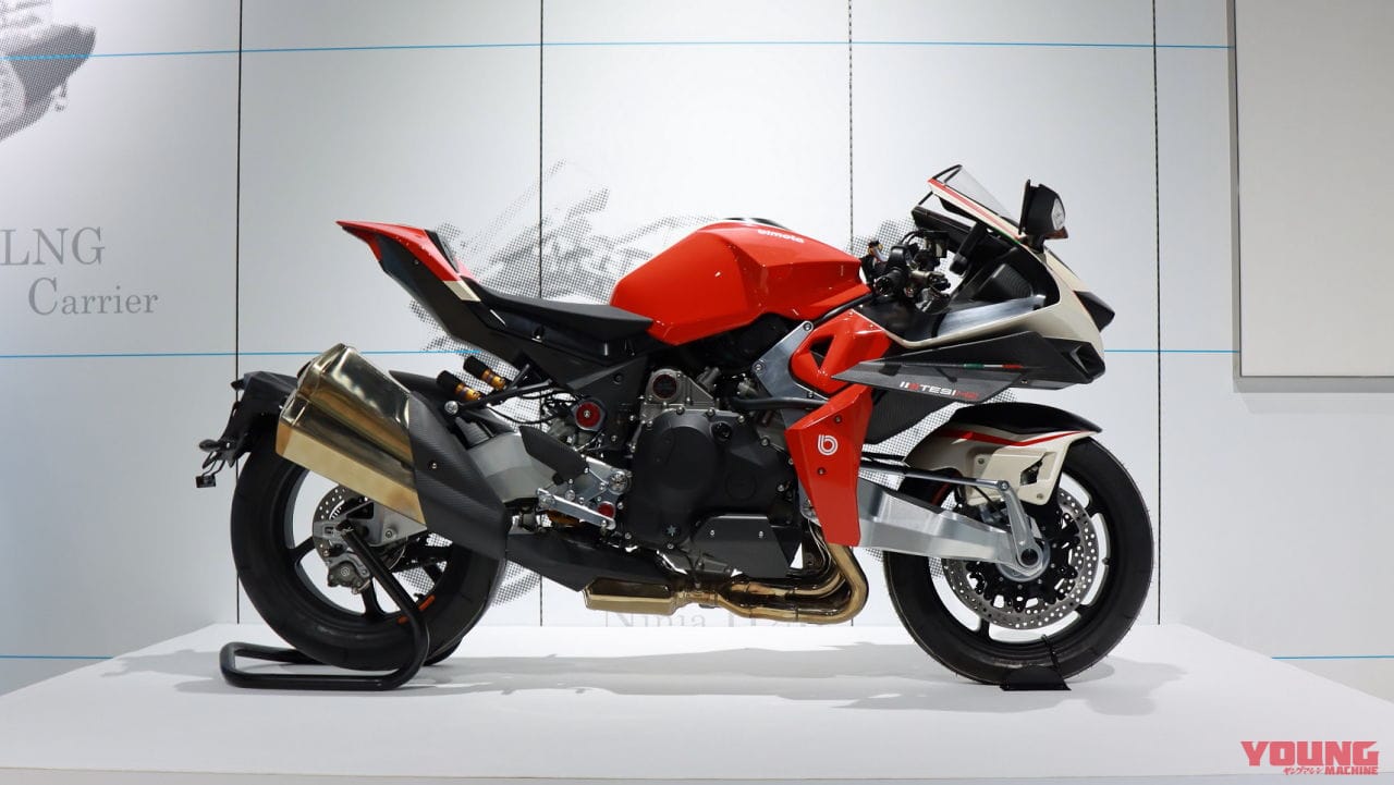 |6月2日再開のカワサキワールドで、「ビモータ テージH2(BIMOTA TESI H2)」を日本初展示!