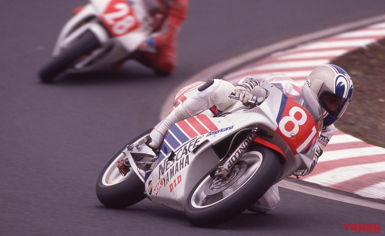 1989年4月9日・全日本ロードレース選手権GP250 筑波ラウンドで走る原田哲也|世界GP王者・原田哲也のバイクトーク Vol.34「自分、古いタイプの人間ですから……」