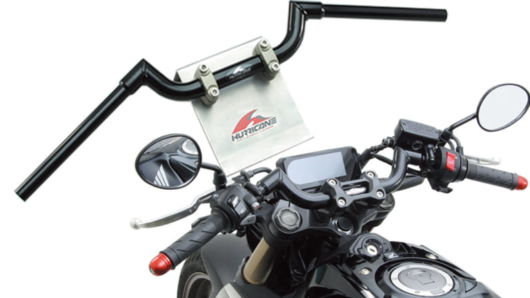 ハリケーン|CB650R FATスワロー 専用ハンドル|’20年8月のおすすめカスタムパーツ×8選【テネレ700ヘッドライトプロテクター他】