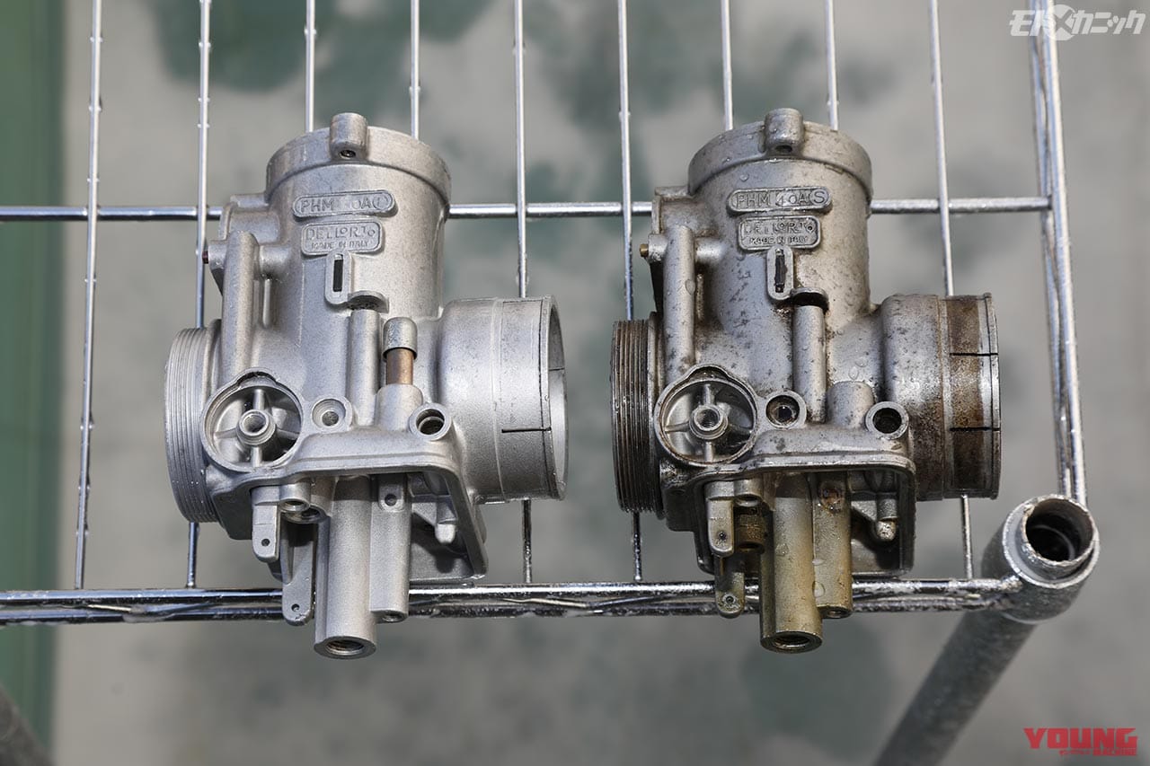 EZブラストによる重曹ブラストでキャブレタークリーンナップ|重曹を使った「EZブラスト」でキャブレターを徹底洗浄【湯通しで残留メディアがガス化】