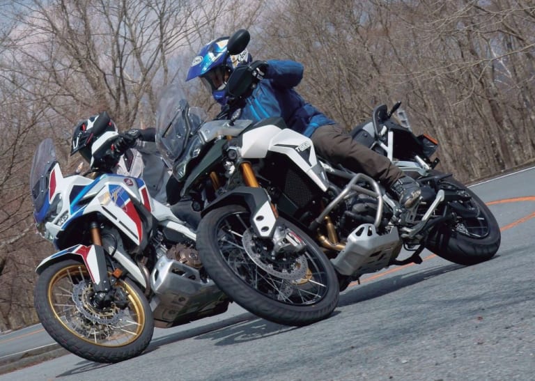 日英アドベンチャーテスト【トライアンフ タイガーvsアフリカツイン】|日英アドベンチャーテスト【トライアンフ タイガーvsアフリカツイン】前編