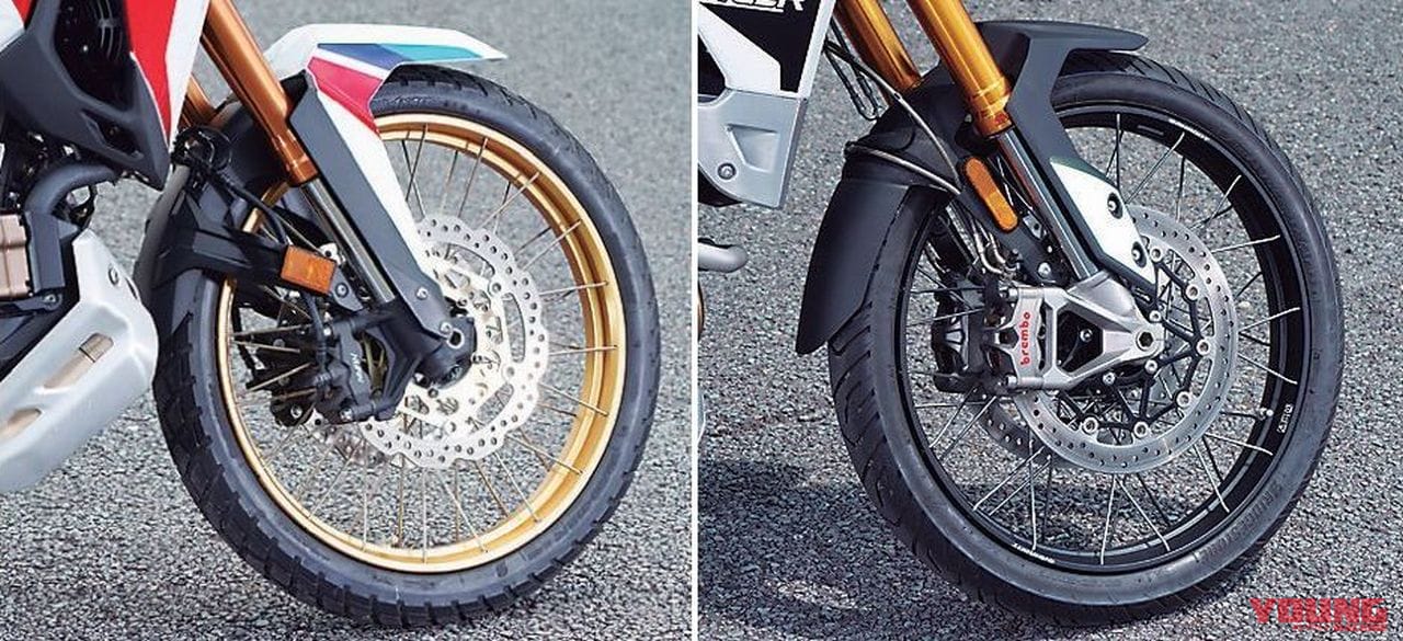 日英アドベンチャーテスト トライアンフ タイガーvsアフリカツイン 前編 Webヤングマシン 最新バイク情報