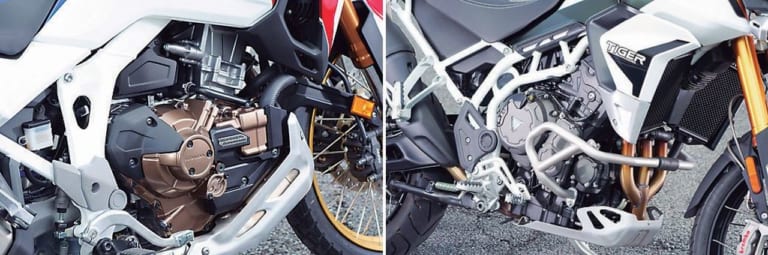 トライアンフ タイガー900ラリープロ vs ホンダCRF1100Lアフリカツイン