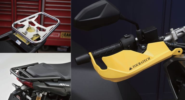 ホンダADV150ラリーカスタム|「ADV150ラリー」カスタムプロジェクト#2【トップケース取り付けステー制作開始】