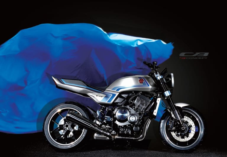 HONDA CB-F CONCEPT|ホンダCB-Fコンセプト詳説#1/3【蘇った栄光の”エフ”は新しくも不滅のバイク】