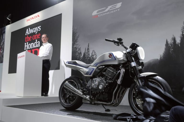 HONDA CB-F CONCEPT|ホンダCB-Fコンセプト詳説#1/3【蘇った栄光の”エフ”は新しくも不滅のバイク】