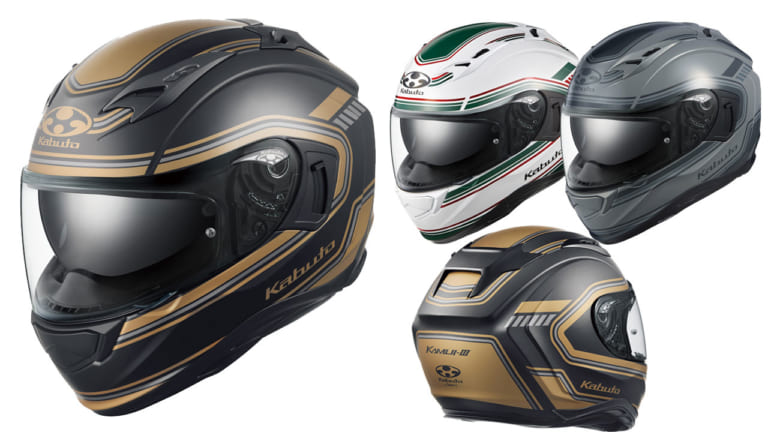 OGKカブト KAMUI-III|インナーサンシェード装備・カブトKAMUI-3に新グラフィック”CLASSIC”が追加