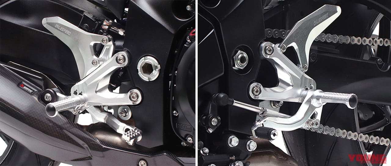 ゲイルスピード|'19 KATANA エラボレート フットコントロールキット|’20年8月のおすすめカスタムパーツ×8選【テネレ700ヘッドライトプロテクター他】