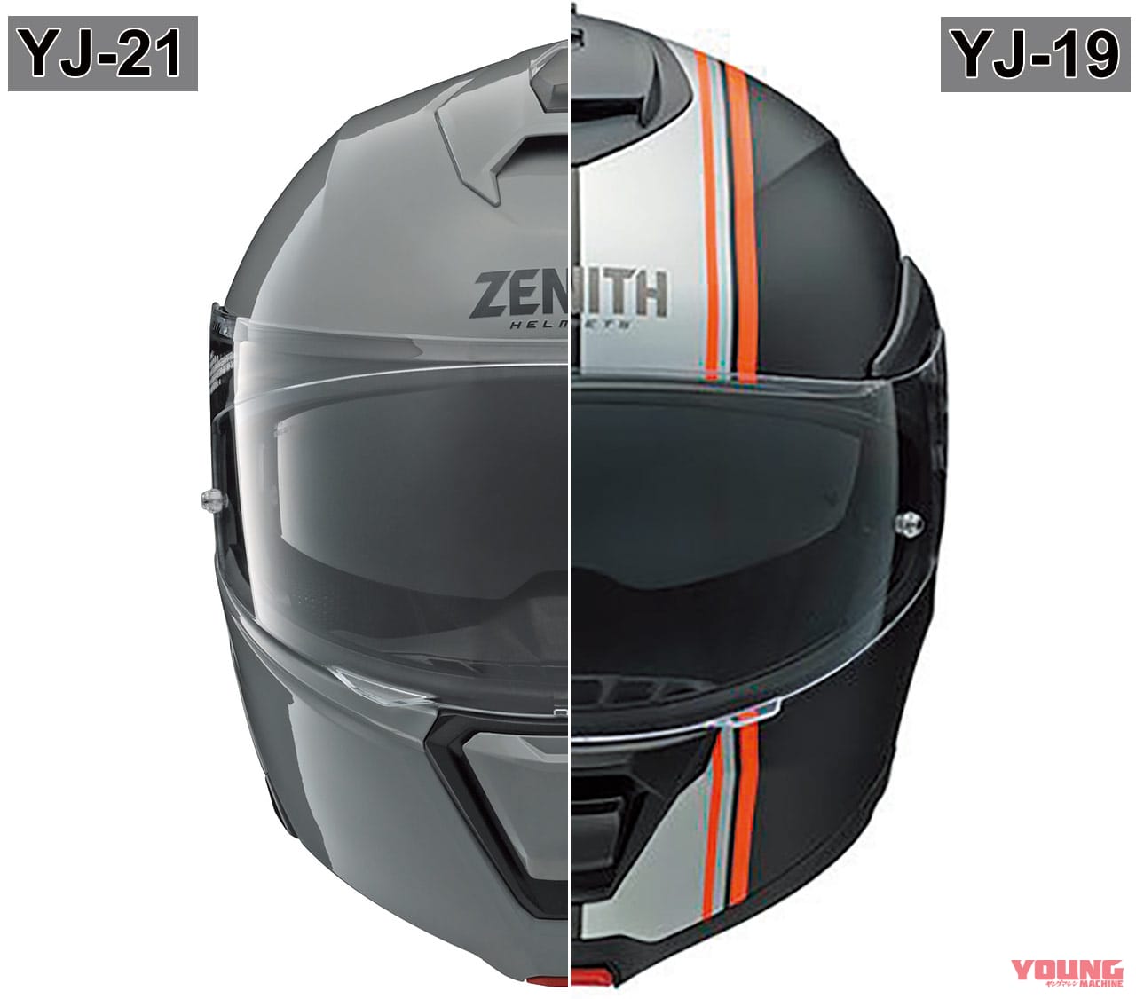 オートバイアクセサリー 人気特価激安 YJ21システムヘルメット ZENITH(ヤマハ) Chou Medama