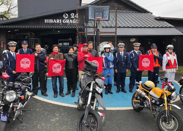 阿蘇ペースライダープロジェクト|“阿蘇を何度も走れるように” 阿蘇警察署とヒバリガレージのタッグプロジェクトが始動