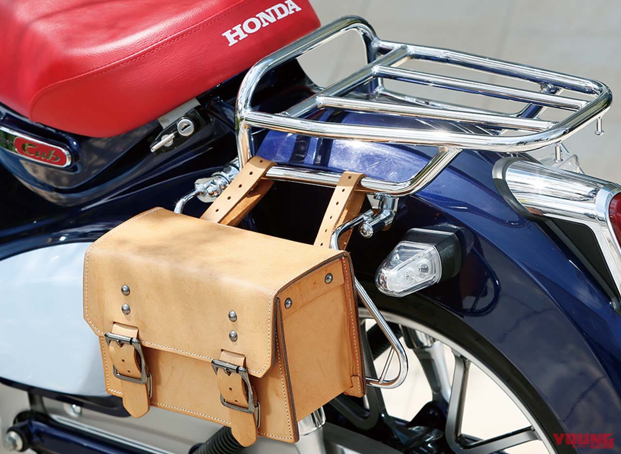 ホンダスーパーカブc125 110 キジマ新作カスタムドレスアップスタイル Webヤングマシン 最新バイク情報