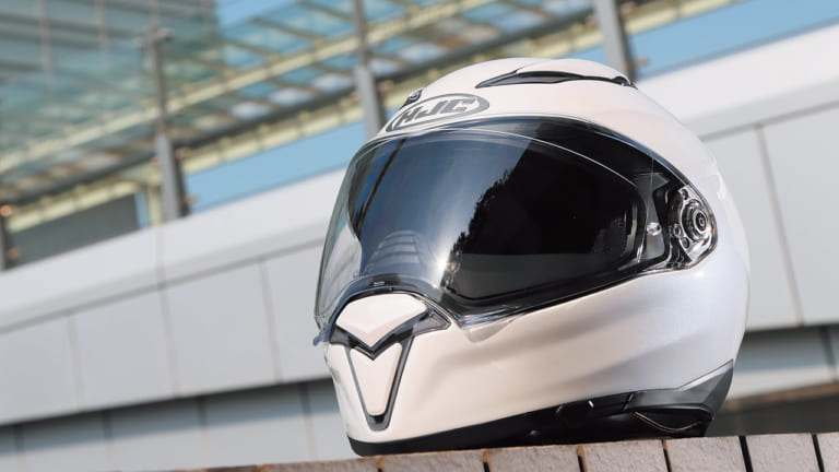 HJC F70|’20 最新ヘルメット〈HJC〉F70【大型ブレスガード&開閉式サンバイザー】