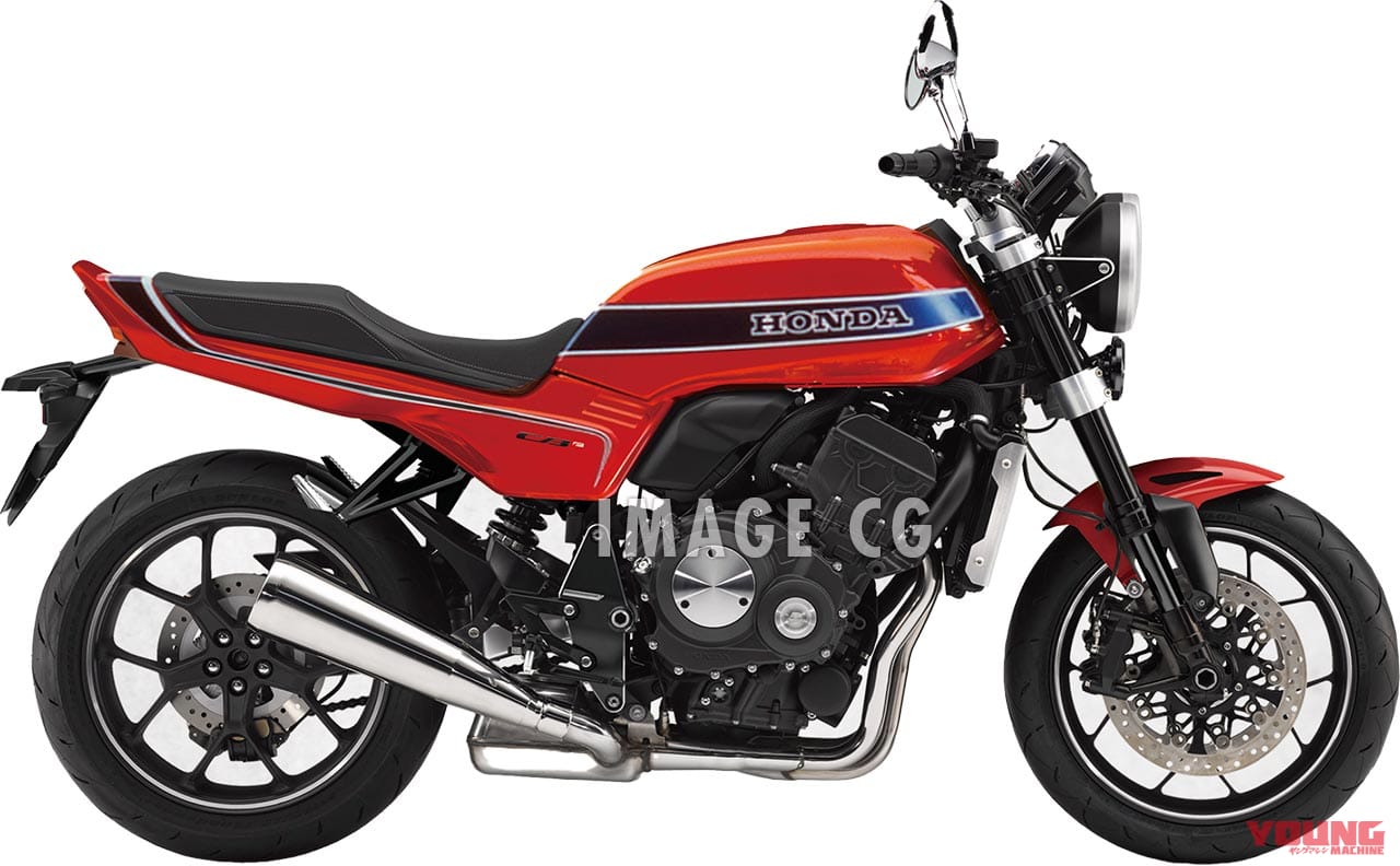 ホンダ CB-Fコンセプト(イメージ)|蘇る栄光のエフ:ホンダCB-Fコンセプト#3/3【ヤンマシ恒例・市販車妄想大予想】