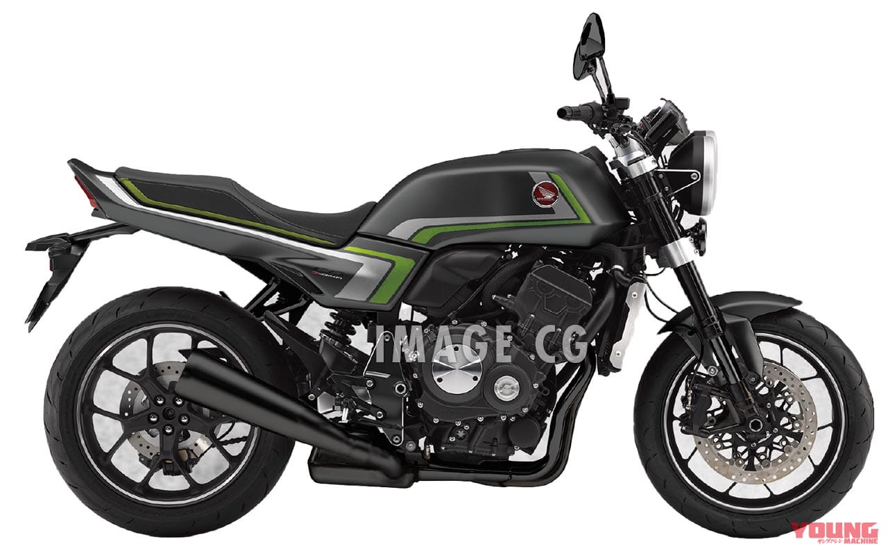 ホンダ CB-Fコンセプト(イメージ)|蘇る栄光のエフ:ホンダCB-Fコンセプト#3/3【ヤンマシ恒例・市販車妄想大予想】