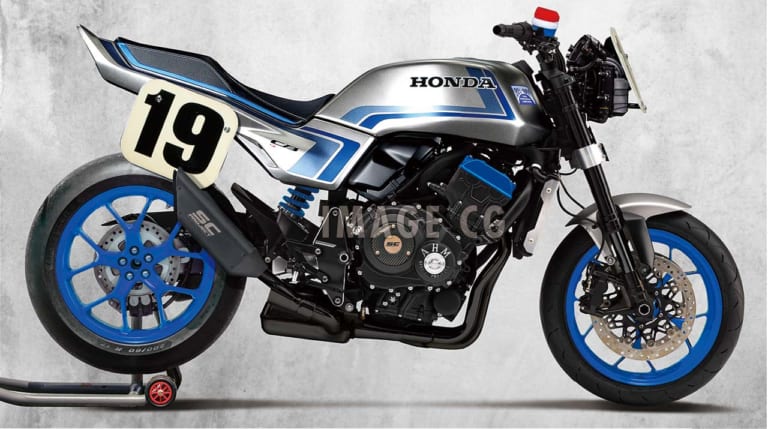 ホンダ CB-Fコンセプト(イメージ)|蘇る栄光のエフ:ホンダCB-Fコンセプト#3/3【ヤンマシ恒例・市販車妄想大予想】