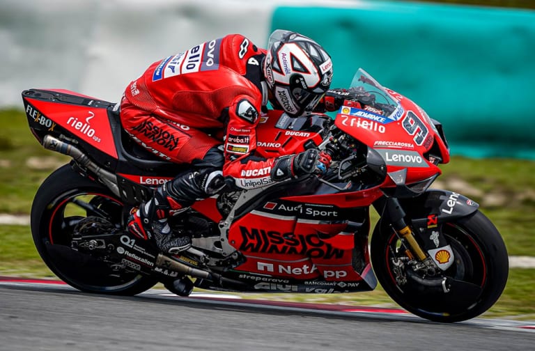 モトGP ドゥカティ|走行中もリヤサス固定!? ホールショットデバイス2.0【’20モトGP公式テスト秘蔵ネタ】