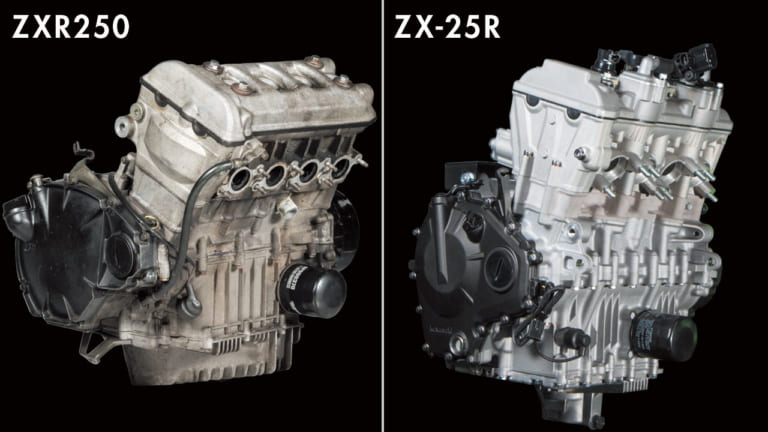 カワサキZXR250×Ninja ZX-25R|カワサキ ニンジャZX-25R×ZXR250 4気筒250ccエンジン比較【輪廻#1】