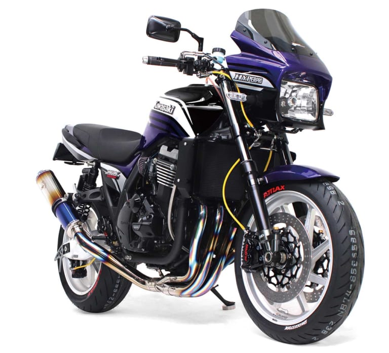 カワサキZRX1200ダエグ アクティブカスタム|’20新作カスタムスタイル〈アクティフ〉×4モテル【KATANA etc.】
