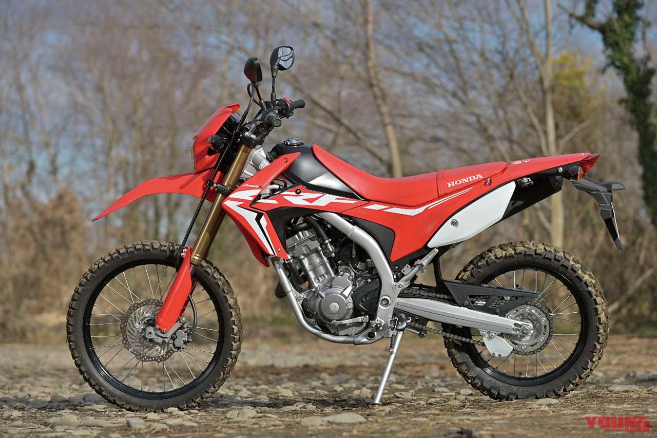 ホンダ CRF250L|KLX230/CRF250L/セロー250FE徹底比較【#1/6 足着き性&タンデム】