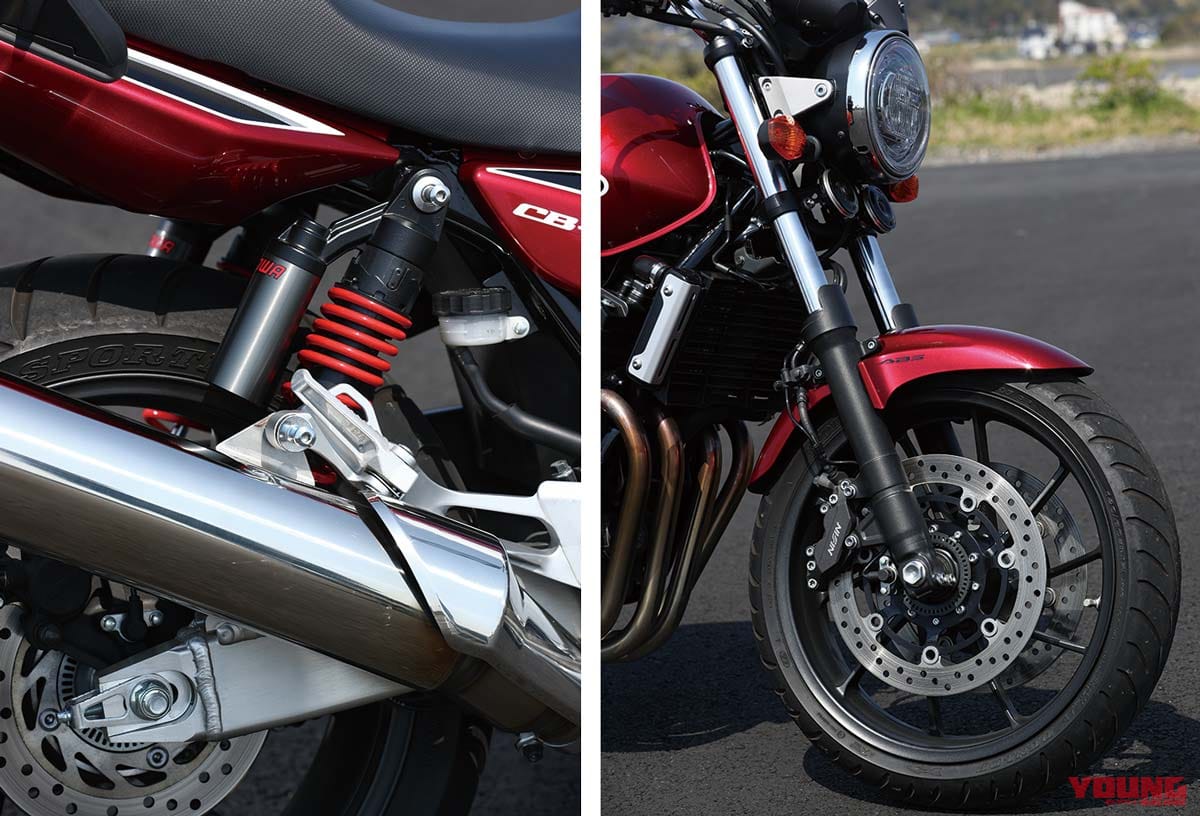 '20 HONDA CB400 SUPER FOUR|岡崎静夏の’20ホンダCB400SF試乗インプレ前編【”変わらない”がカッコいい】