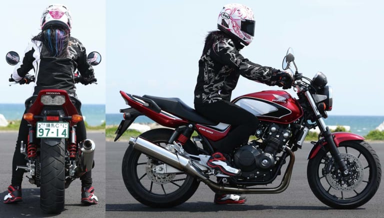 '20 HONDA CB400 SUPER FOUR|岡崎静夏の’20ホンダCB400SF試乗インプレ前編【”変わらない”がカッコいい】