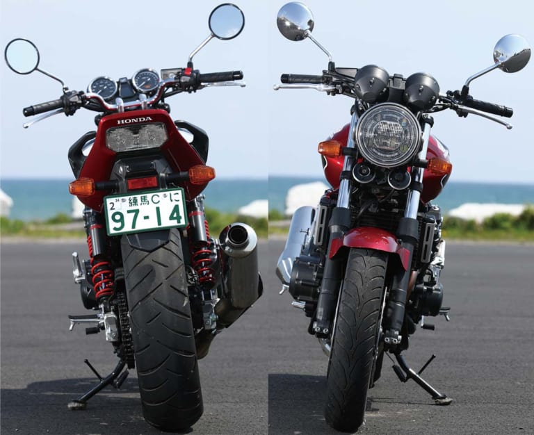 '20 HONDA CB400 SUPER FOUR|岡崎静夏の’20ホンダCB400SF試乗インプレ前編【”変わらない”がカッコいい】
