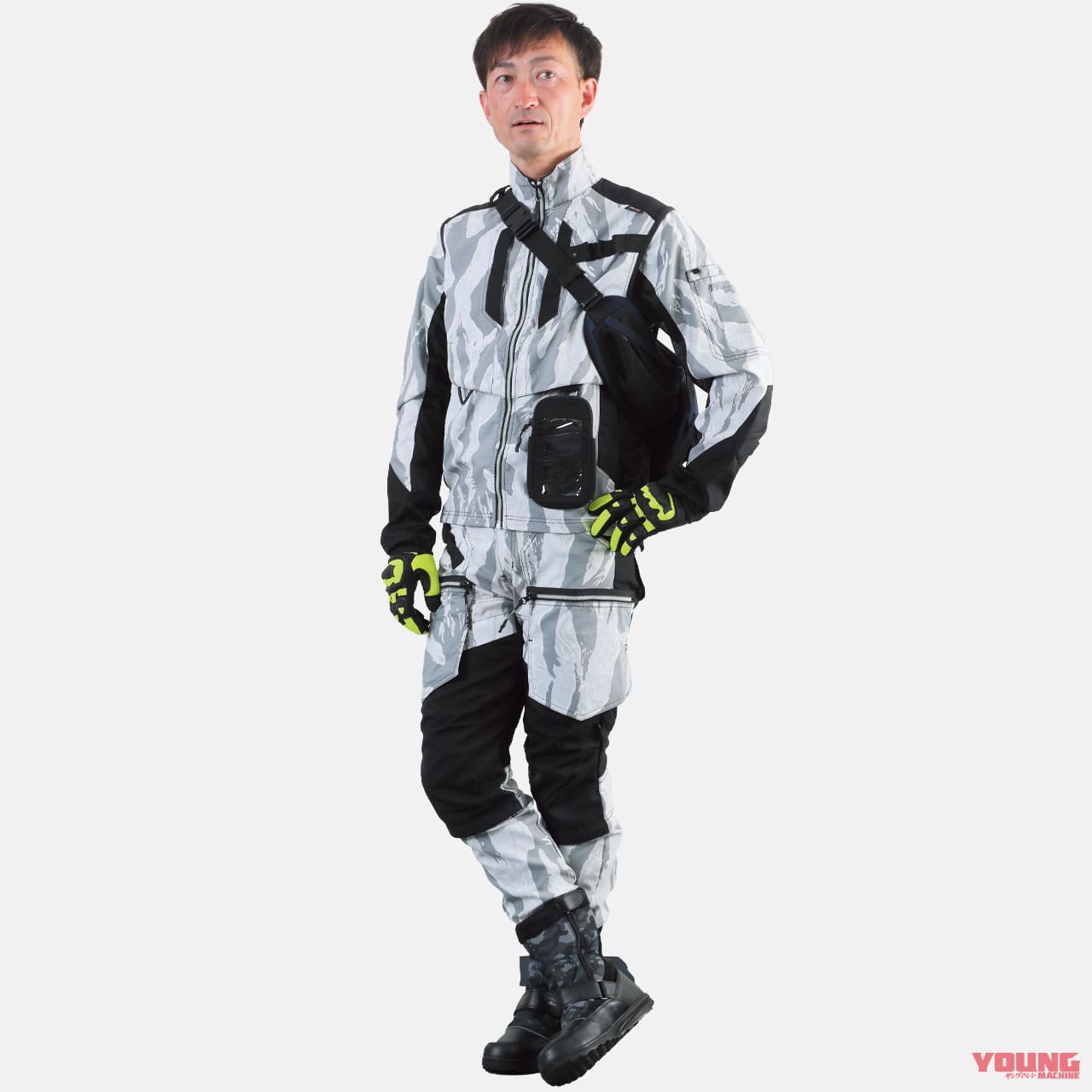 ワークマン快適サマーコーディネート#3:反射&蓄光プリントでライダーの存在をアピール|ワークマン快適サマーコーディネート#3:反射&蓄光プリントでライダーの存在をアピール