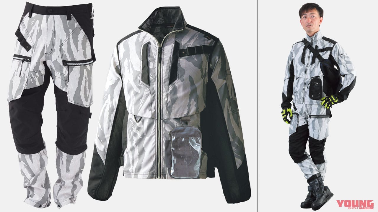 |ワークマン快適サマーコーディネート#3:反射&蓄光プリントでライダーの存在をアピール