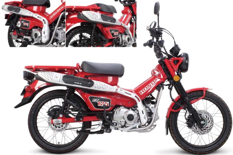ホンダ CT125ハンターカブ用マフラー・SP武川|ハンターカブ|SP武川が純正に見えるマフラーやCL72タイプマフラーほか、CT125用パーツを一挙投入!