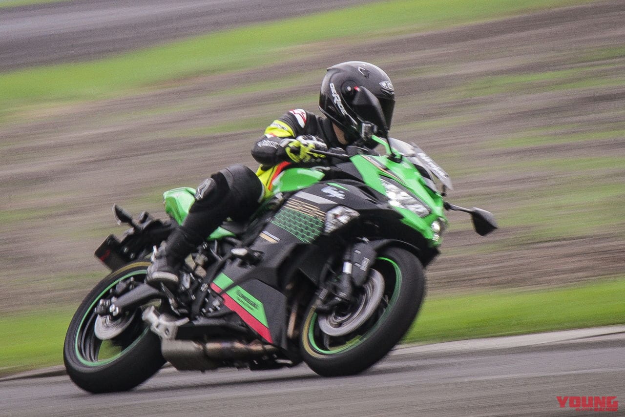 カワサキ ニンジャZX-25R|【試乗速報】ニンジャZX-25R「最高速186km/h、まだまだ伸びそうだ」50ps仕様に乗った!