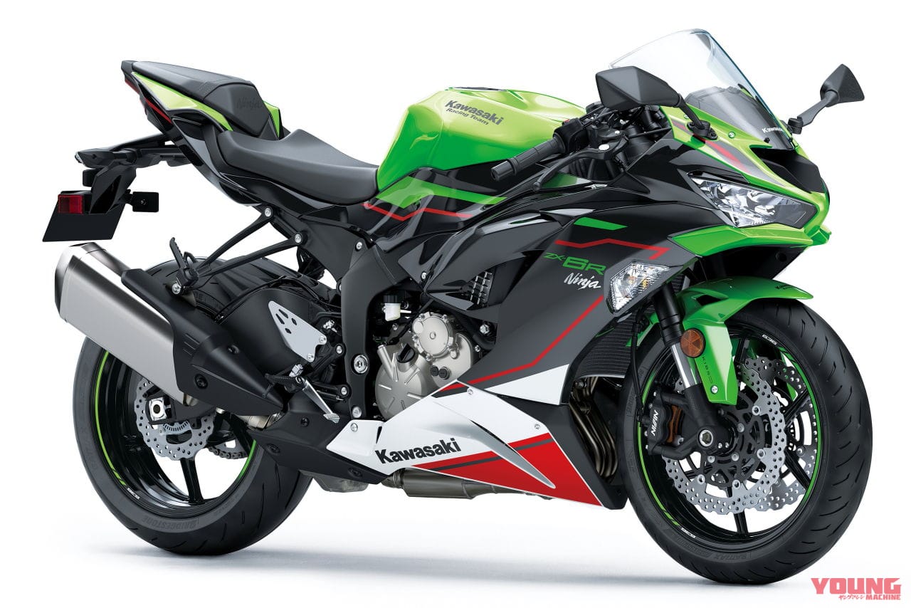 カワサキ ニンジャZX-6R KRTエディション|カワサキ「ニンジャZX-6R/KRTエディション」カラー&グラフィック変更【2021年モデル】