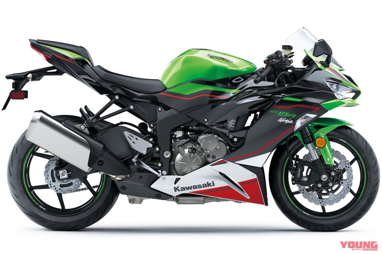 カワサキ ニンジャZX-6R KRTエディション|カワサキ「ニンジャZX-6R/KRTエディション」カラー&グラフィック変更【2021年モデル】
