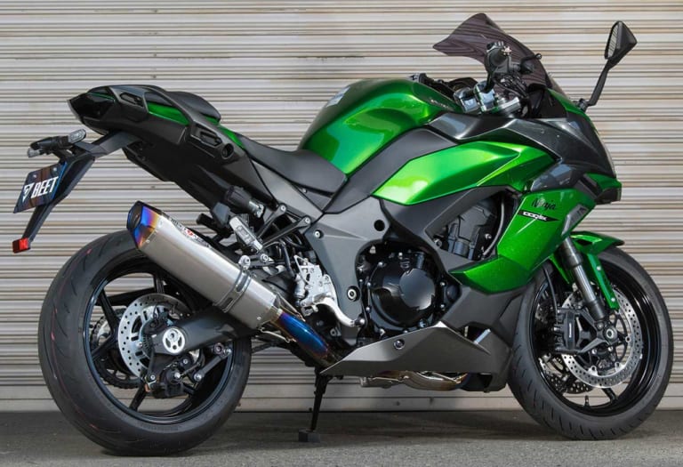 ビート ナサートエボリューション タイプ2 1本出しフルエキゾースト 政府認証|カワサキNinja 1000SX BEETカスタム【ナサートエボリューションタイプ2】