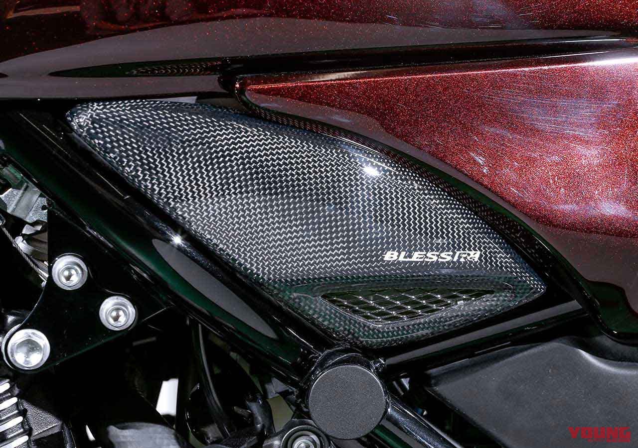 サイドカバー|カワサキZ900RSをカーボンエアロでスポーティにドレスアップ【ブレス アールズ】