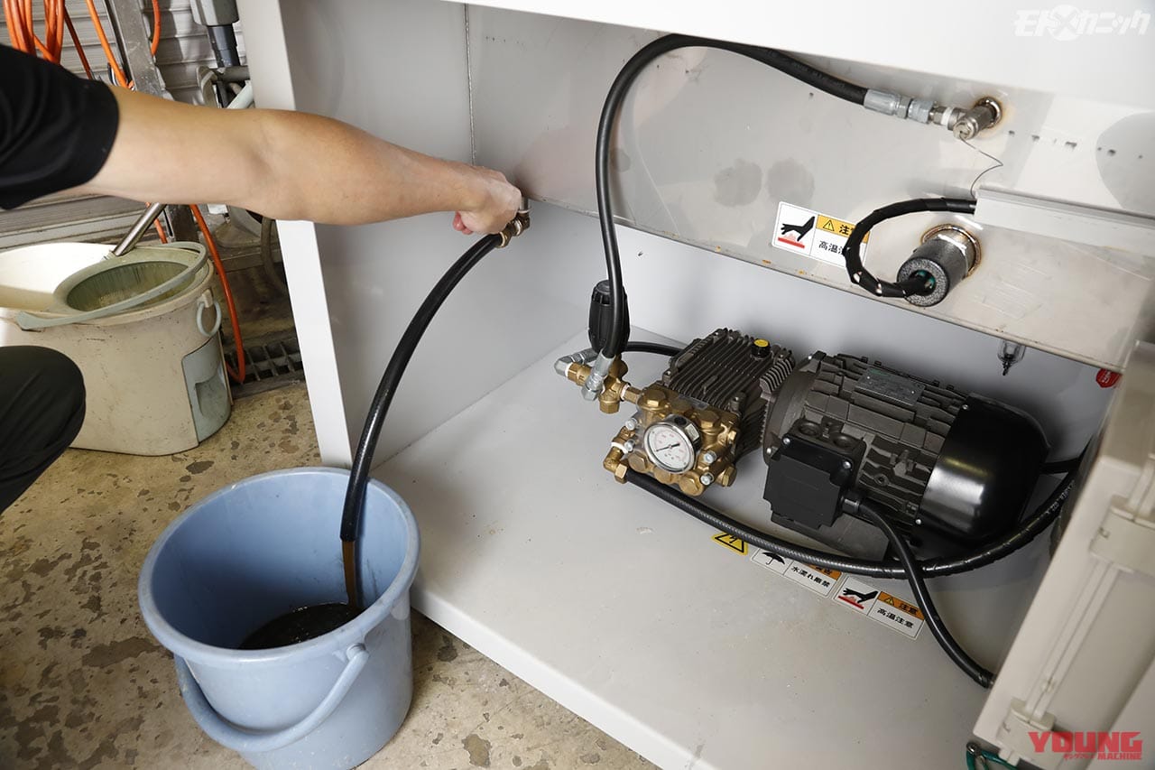 200Vの強力モーターで駆動|地味で面倒な洗浄処理を大幅時短【カーベック スプラッシュショット&ソニックスター】