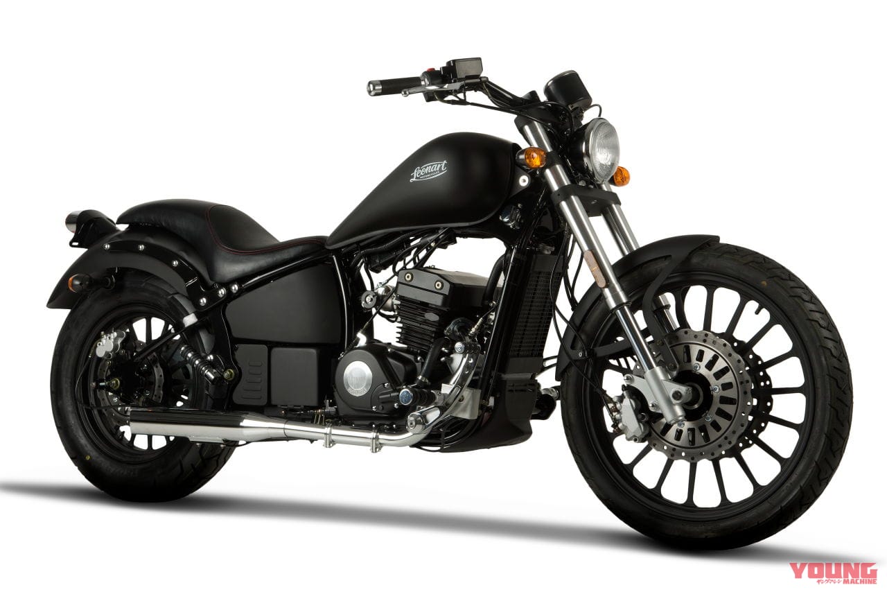 レオンアート デイトナ 125|水冷2気筒エンジンで38万円から! 原付二種カスタムバイク、スペイン「レオンアート」日本上陸