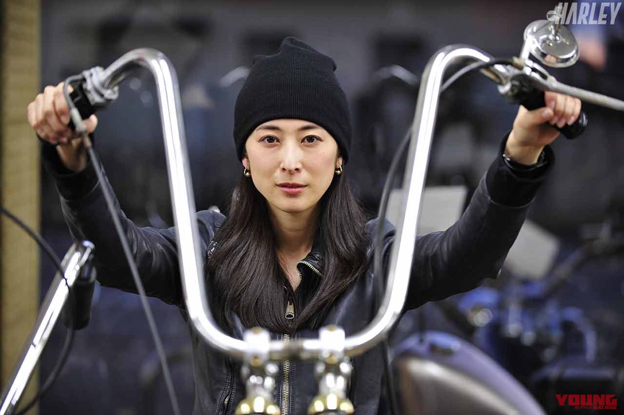 人気モデル・朱香が訪ねる初めてのビンテージハーレーショップ:遠藤自動車|人気モデル・朱香が訪ねる初めてのビンテージハーレーショップ:遠藤自動車