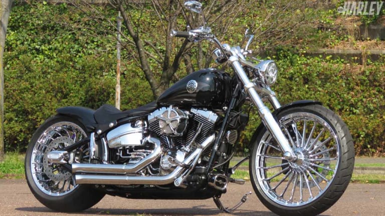 ソフテイルブレイクアウトのスープアップカスタム【ハーレーカスタムトレンドNEWS】|ソフテイルブレイクアウトのスープアップカスタム【ハーレーカスタムトレンドNEWS】