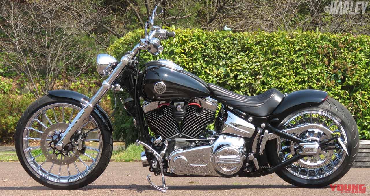 ソフテイルブレイクアウトのスープアップカスタム【ハーレーカスタムトレンドNEWS】|ソフテイルブレイクアウトのスープアップカスタム【ハーレーカスタムトレンドNEWS】