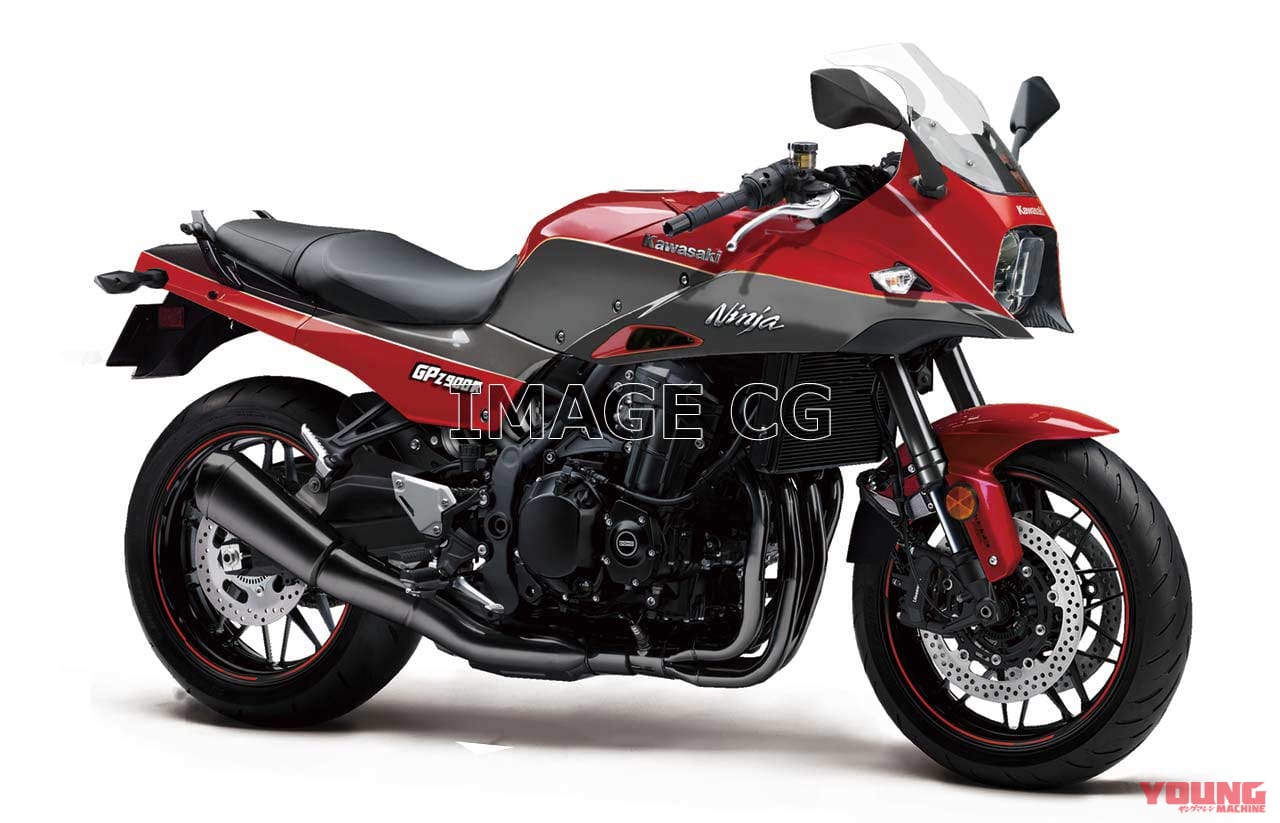 IMAGE CG カワサキ GPZ900R|ネオクラの主流は胸熱’80sに突入【CB998F、GPz900R…|バイク近未来予想】