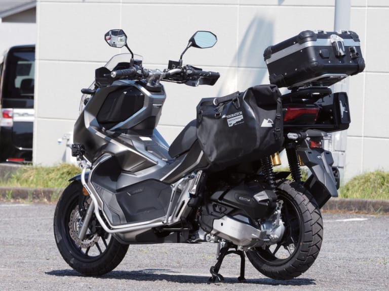 ホンダADV150ラリーカスタム|「ADV150ラリー」カスタムプロジェクト#3【ツアラテックパーツ装着完了】