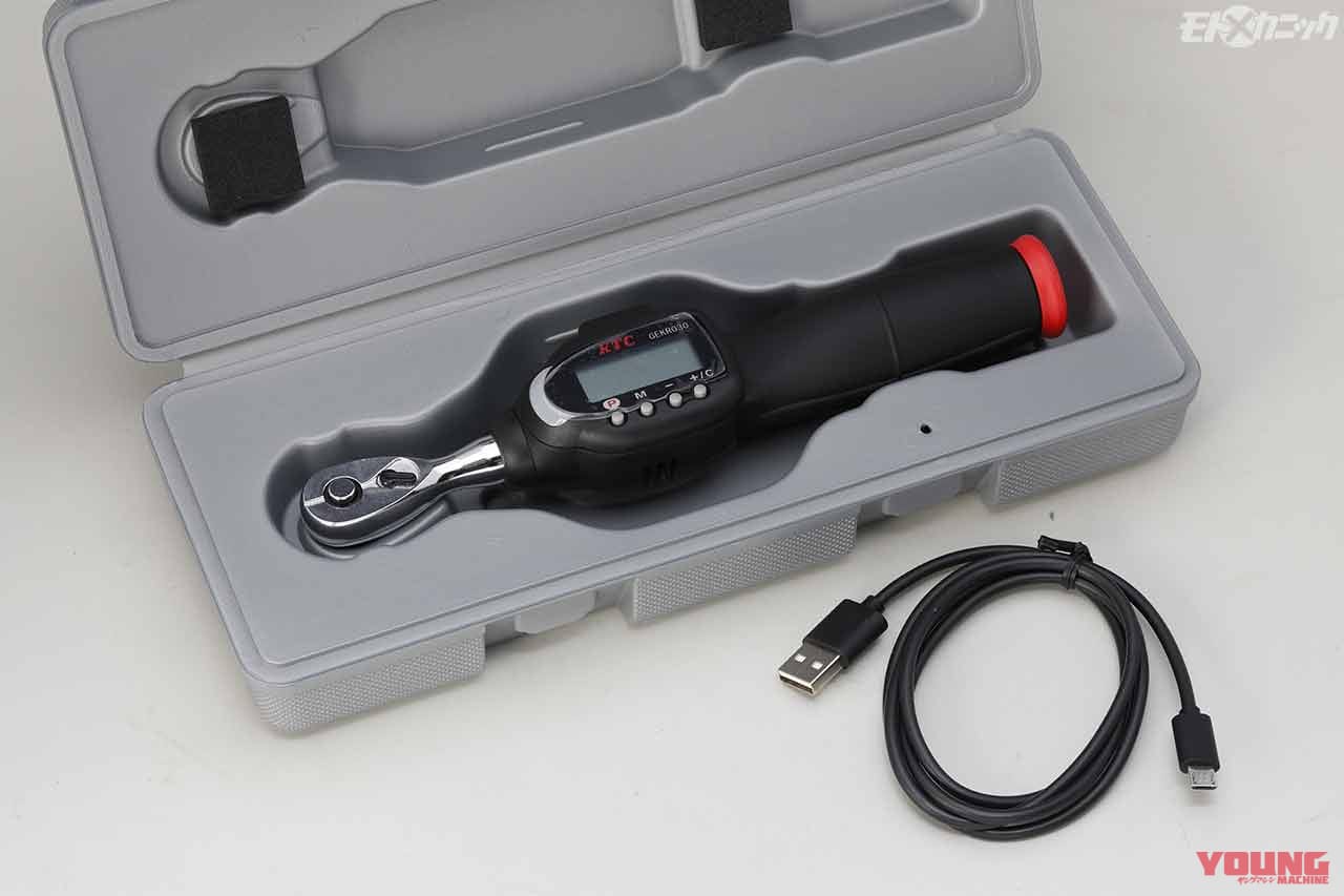 9.5sq.デジラチェ コンパクトヘッドタイプ GEKR030-C3|KTC|モトメカニック編集部が選ぶKTCおすすめツール5選【最新アイテムから超定番まで】