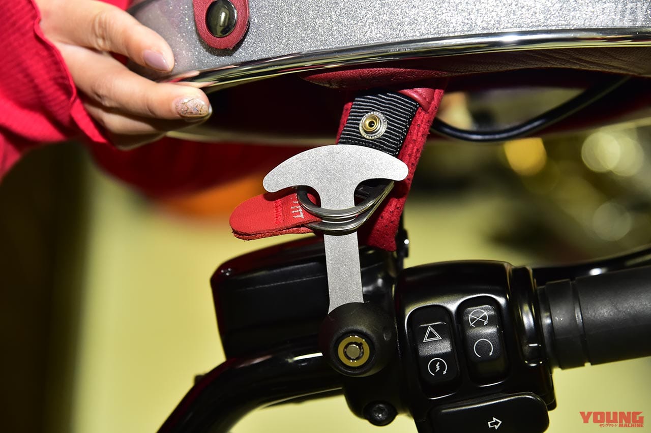 スマートヘルメットロック|M8ハーレーチューニングのキモ=ジャパンスペックカム【FXBBストリートボブ】