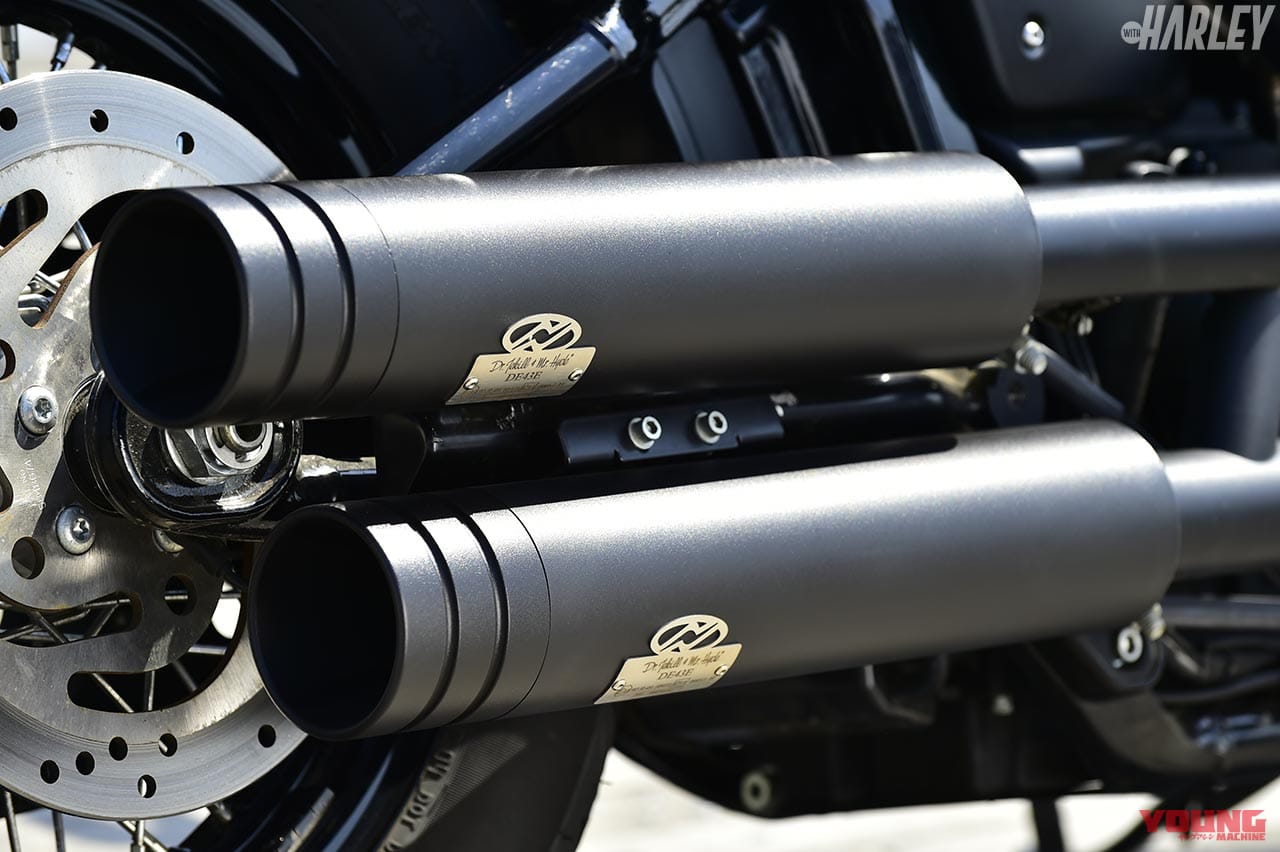 ジキル&ハイドマフラー|M8ハーレーチューニングのキモ=ジャパンスペックカム【FXBBストリートボブ】