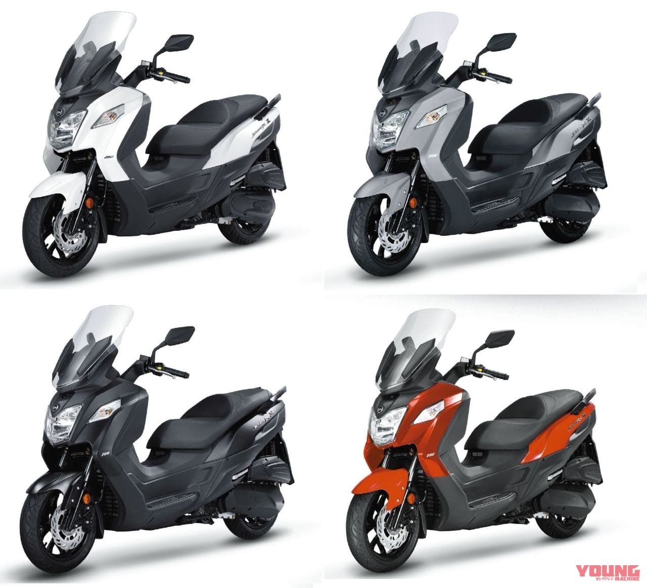 スクーター大国 台湾の通勤快速 Sym が一挙上陸 後編 Webヤングマシン 最新バイク情報