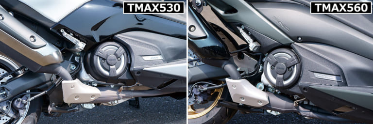 ヤマハ TMAX560 vs TMAX530|ヤマハ新旧TMAX560vs530 スポーツ走行対決〈前編:メカニズム比較〉