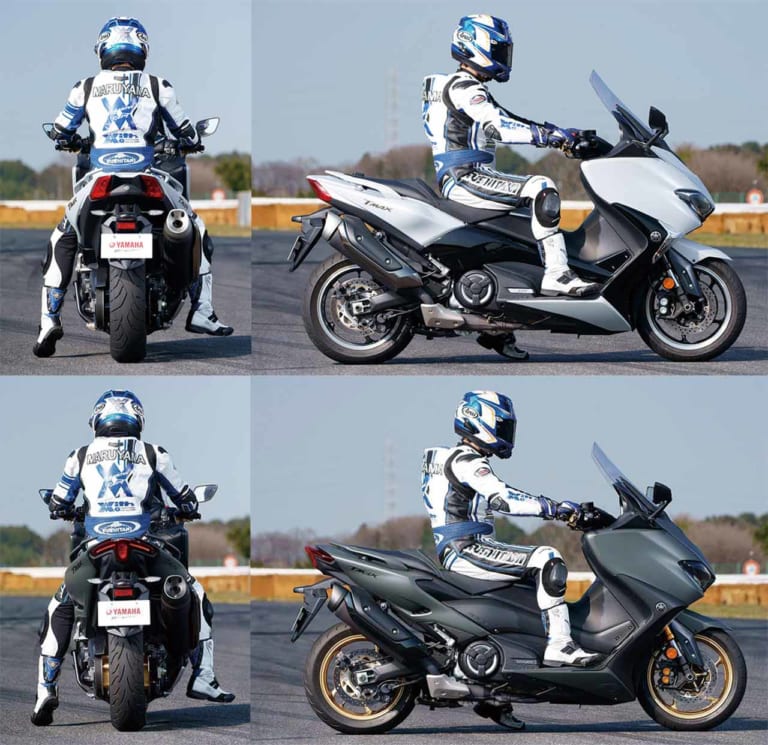ヤマハ TMAX560 TMAX530|ヤマハ新旧TMAX560vs530 スポーツ走行対決〈前編:メカニズム比較〉